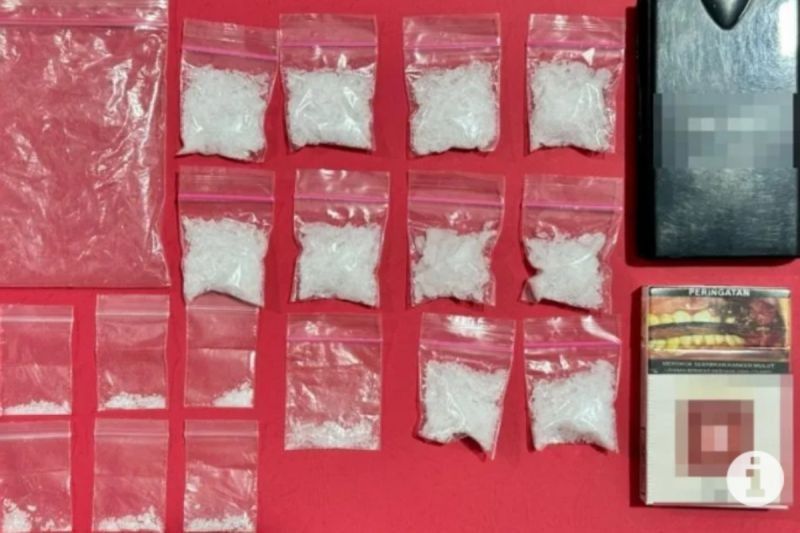 Pasutri di Tabalong Diciduk, Edarkan Sabu 48,88 Gram