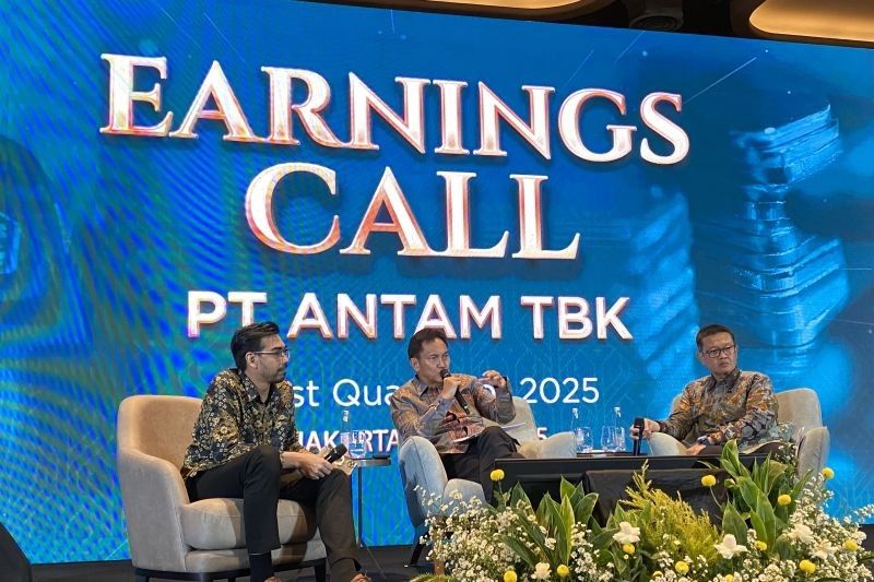 Laba Bersih Antam Melonjak Tajam: Tembus Rp2,32 Triliun di Kuartal I-2025!