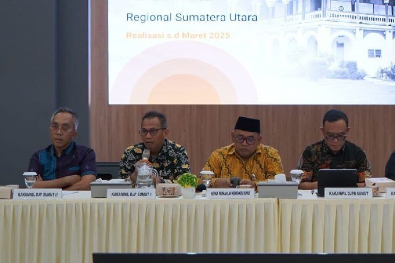 Pendapatan Negara Sumut Tembus Rp4,97 Triliun hingga Maret 2025