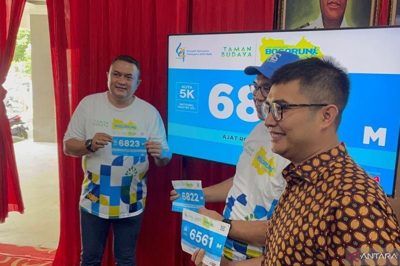 Bupati Bogor Meriahkan Taman Budaya Bogor Run 2025, Dorong Pariwisata dan Ekonomi Lokal