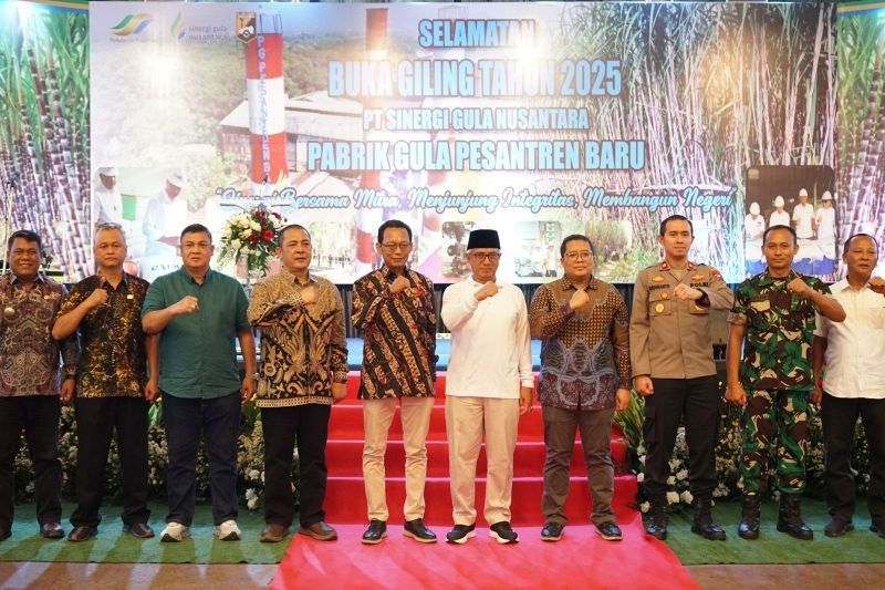 PG Pesantren Baru Targetkan Produksi Gula 65 Ribu Ton di Musim Giling 2025