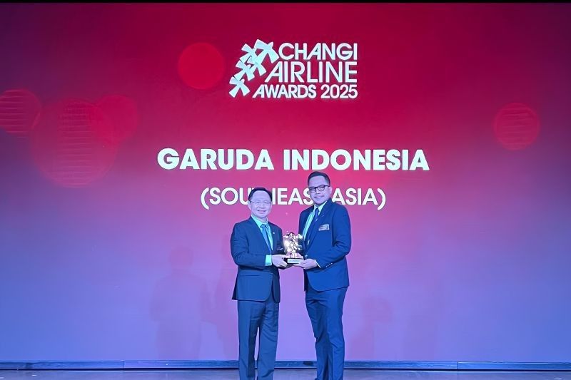 Garuda Indonesia Raih Penghargaan Maskapai dengan Pertumbuhan Penumpang Terbesar di Asia Tenggara