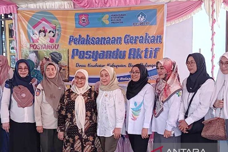 Bone Bolango Simulasikan Posyandu Terpadu Enam Layanan SPM untuk Cegah Stunting
