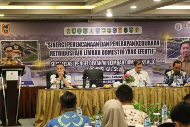 Kalsel Kembangkan Instalasi Pengolahan Air Limbah Domestik untuk Tingkatkan Kualitas Hidup