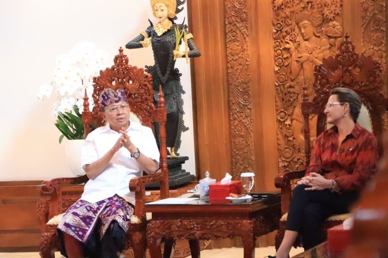 Gubernur Bali Ajak Australia Dukung Pariwisata Berkelanjutan