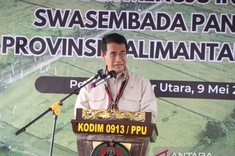 Kaltim Bidik Swasembada Pangan: Mentan Yakin Lahan Luas Mampu Wujudkan Target