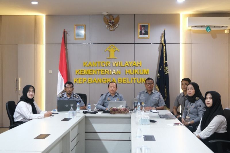 Layanan Fidusia Kemenkumham Babel Tembus 20.458 Permohonan hingga April 2025