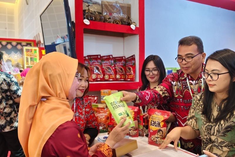 UMKM Manado Tampil Mempesona di Indonesia City Expo Surabaya