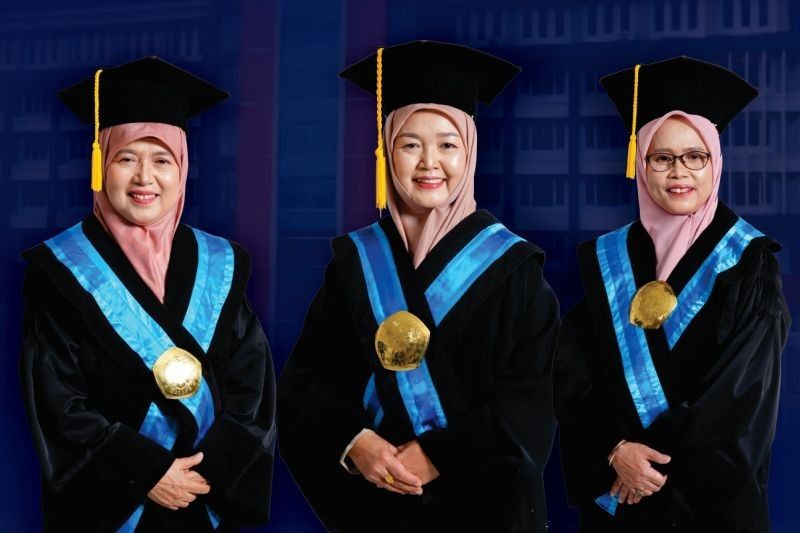Tiga Profesor Baru UMM: Srikandi yang Mendorong Transformasi Pendidikan Indonesia