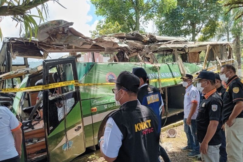 Polres Padang Panjang Naikkan Status Kecelakaan Bus ALS ke Penyidikan