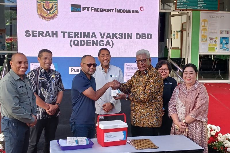 Freeport Donasikan 6.000 Dosis Vaksin DBD untuk Mimika, Wujud Kolaborasi Pembangunan Kesehatan