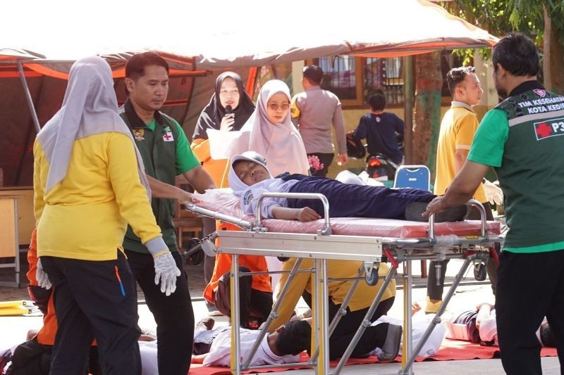 Pemkot Kediri Apresiasi Tim Tanggap Darurat SPAB SMPN 6: Siap Hadapi Bencana!