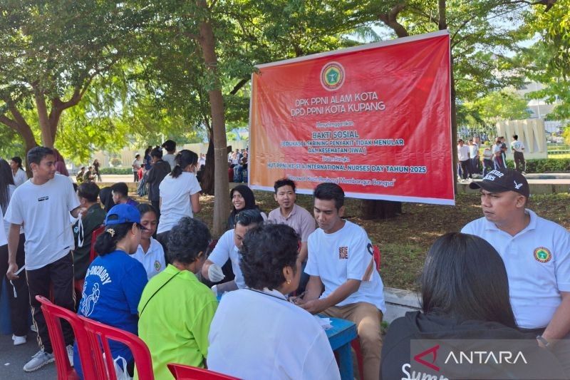 PPNI Kota Kupang Gelar Cek Kesehatan Gratis, Layani 200 Warga