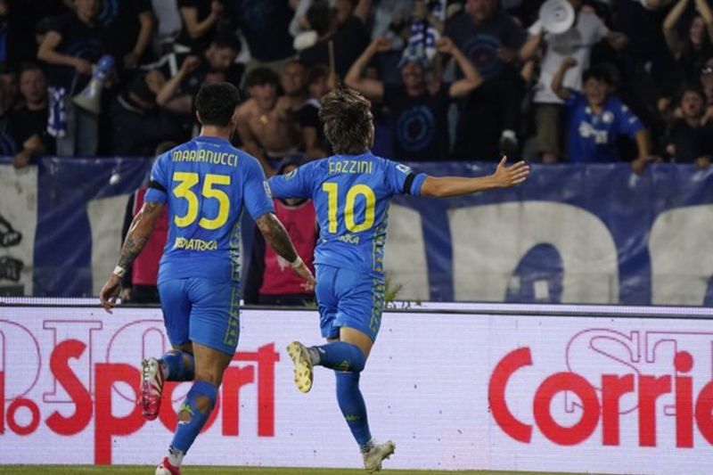 Empoli Taklukkan Parma 2-1, Lolos dari Zona Degradasi Liga Italia