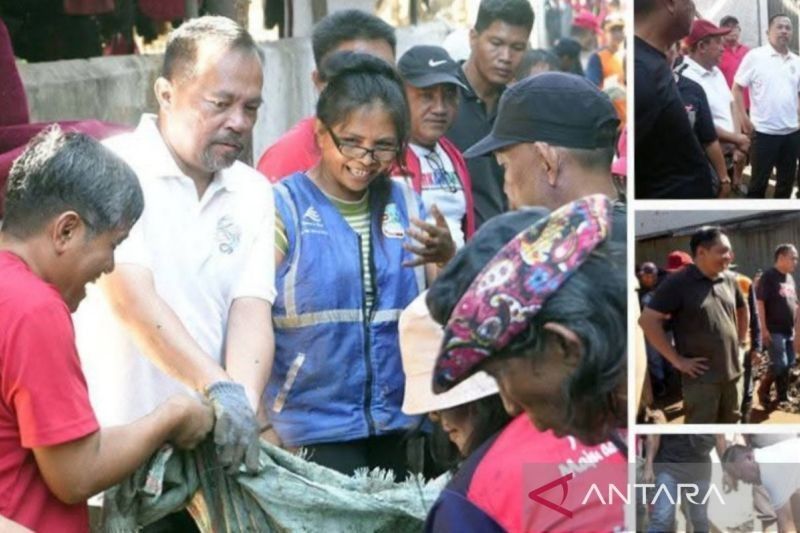 Pemkot Manado Giat Tingkatkan Semangat Gotong Royong Bantu Korban Banjir