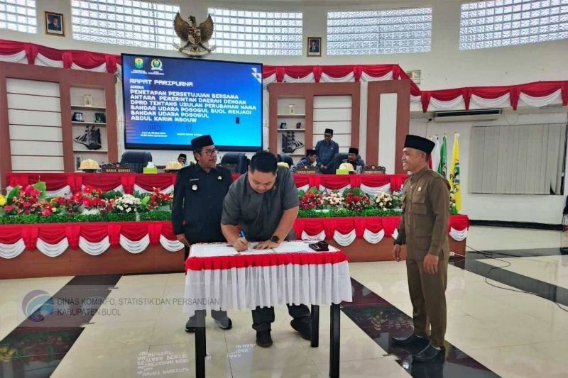 Pemkab Buol Usul Bandara Pogogul Berganti Nama: Mengenang Jasa Abdul Karim Mbouw