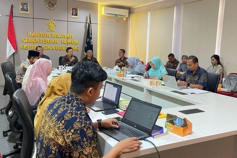 Kemenkumham Babel Harmonisasi Tiga Raperda Bangka Barat, Pastikan Produk Hukum Daerah Selaras