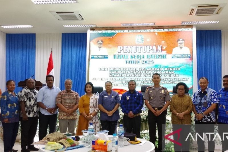 Pemkab Jayapura Genjot Kinerja OPD Lewat Rakerda 2025