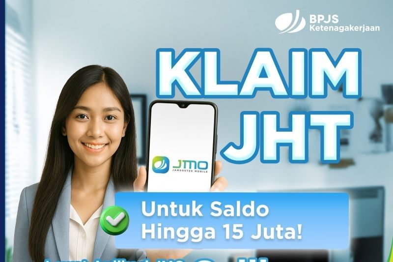Kabar Gembira! Pencairan JHT hingga Rp15 Juta Kini Lewat JMO