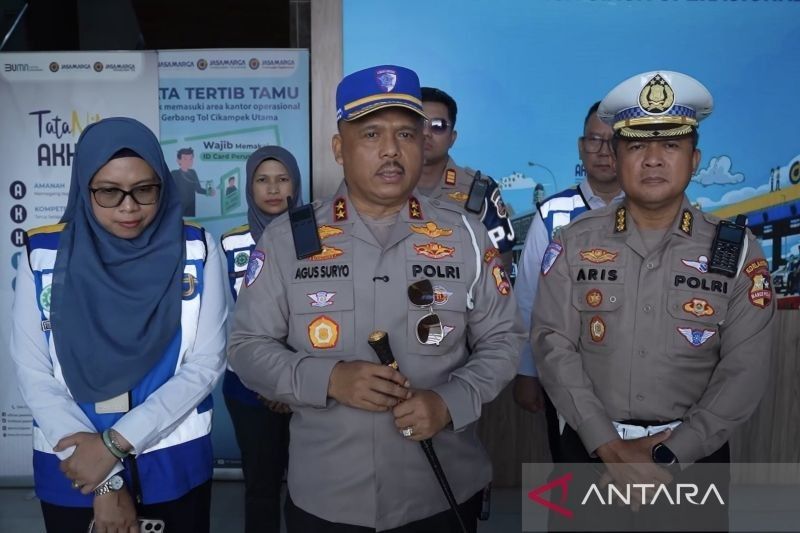 Polri Pantau Tol Transjawa, Pastikan Libur Panjang Waisak Lancar