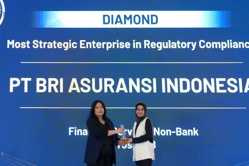 BRI Insurance Raih Penghargaan Tertinggi Atas Kepatuhan Hukum dan Tata Kelola