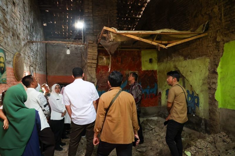 Posyandu Banten Respon Cepat Rumah Warga Roboh di Kasemen, Serang