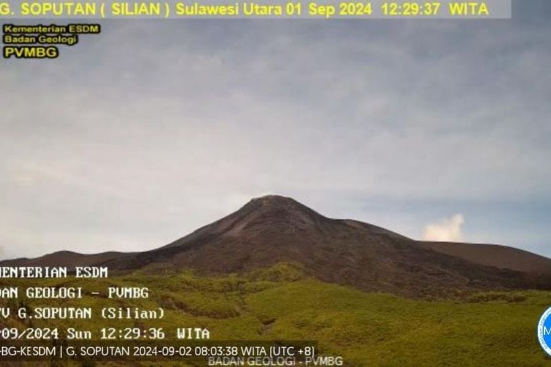 Gunung Soputan Waspada Level II: Kegempaan Didominasi Tektonik Jauh