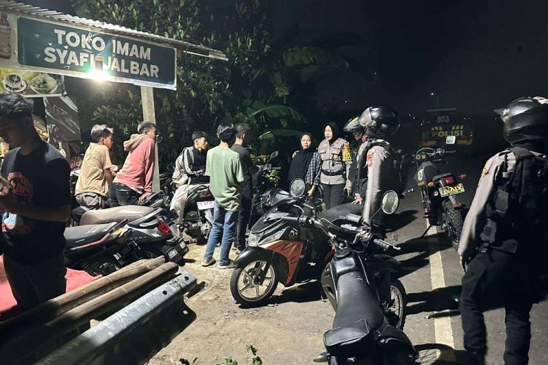 Polres Maros Tingkatkan Patroli Malam, Cegah Kriminalitas di Lokasi Rawan