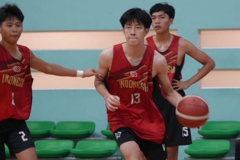 Timnas Basket U-16 Jalani Laga Uji Coba Ekstensif Jelang FIBA U16 Asia Cup