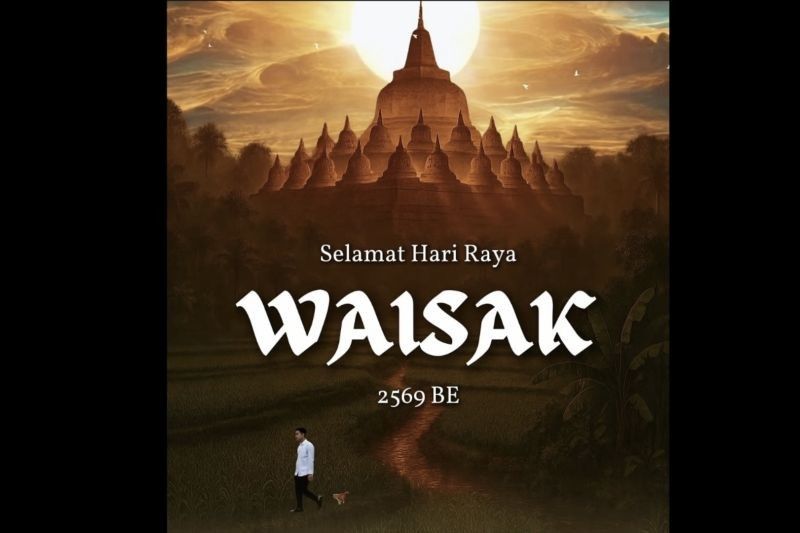 Waisak 2025: Momentum Perkuat Kasih Sayang dan Toleransi, Ajak Wapres Gibran