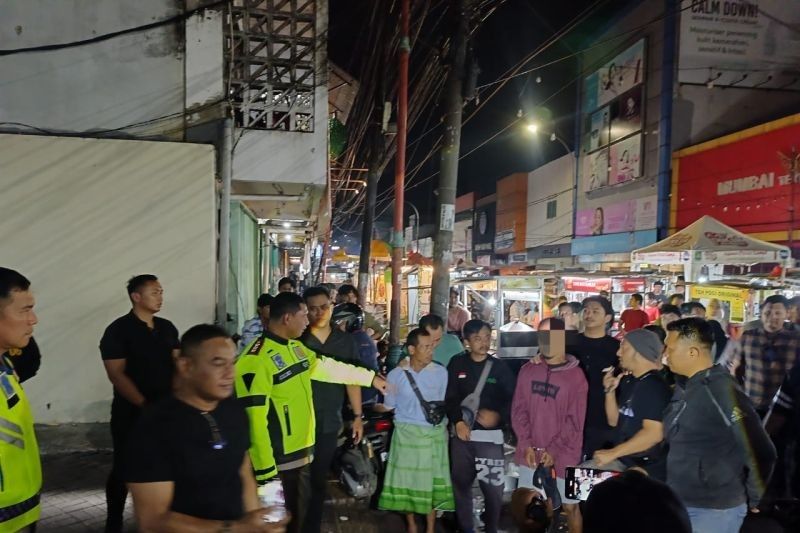 34 Preman Ditangkap di Pasar Lama Tangerang, Satu Pelaku Aniaya Pedagang