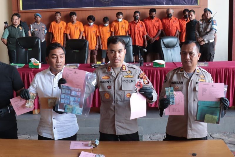 Sembilan Preman Jukir Liar Ditangkap di Jakpus, Paksa Pengunjung Bayar Parkir Hingga Rp50.000