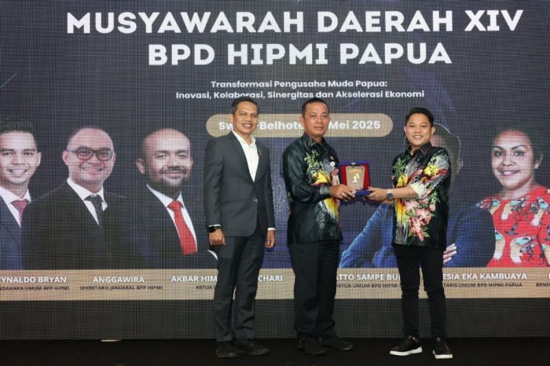 Pj Gubernur Papua Ajak Hipmi Bangun Ekonomi Inklusif Berbasis Lokal
