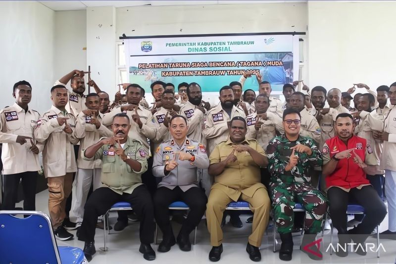 Pemkab Tambrauw Latih 33 Warga untuk Siaga Bencana Multi-Risiko