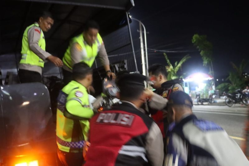 Polres Pacitan Intensifkan Razia Balap Liar dan Knalpot Brong