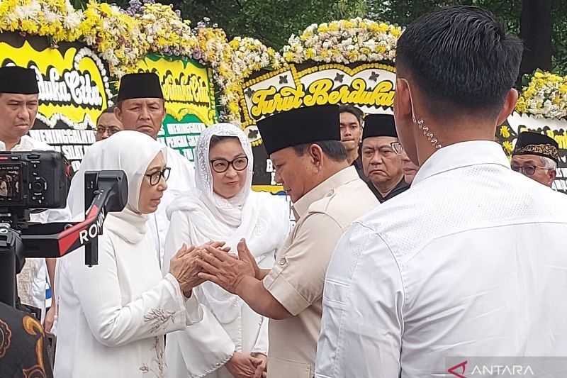 Prabowo Subianto Berduka, Melayat Bapak Pencak Silat Dunia Eddie Marzuki