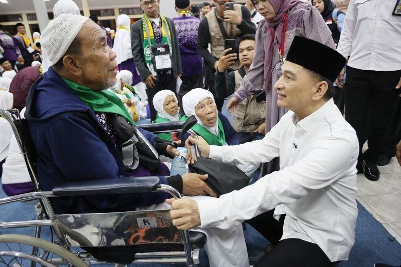 Wagub Banten Berpesan Fokus Ibadah dan Sabar kepada Jamaah Haji Kloter 33