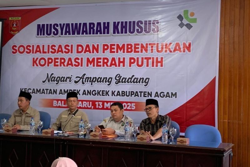 Target 92 Kopdes Merah Putih di Agam Rampung Mei 2025