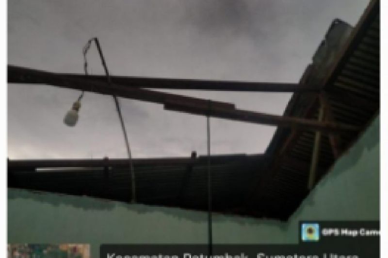 Cuaca Ekstrem Rusak 12 Rumah di Deliserdang, Satu Warga Meninggal