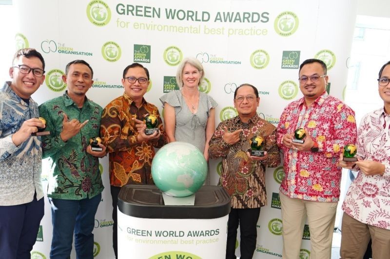 Pertamina Regional Jawa Raih 5 Green World Awards 2025 di Selandia Baru