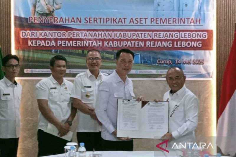 Pemkab Rejang Lebong Pastikan 111 Aset Daerah Bersertifikat untuk Optimalkan Pendapatan