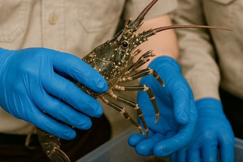 639 Lobster Kalsel Lolos Karantina, Siap Jadi Menu Mewah di Jakarta