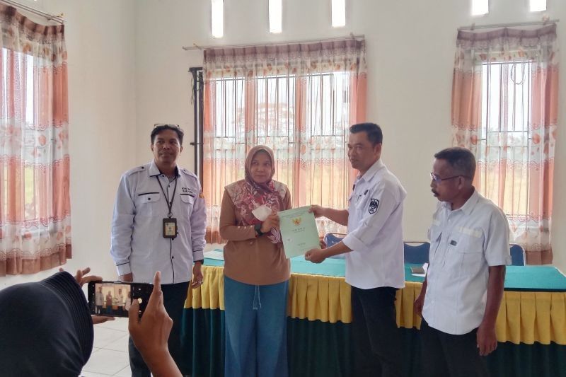 321 Sertifikat Tanah Gratis PTSL 2024 Diterbitkan di Siak, Riau