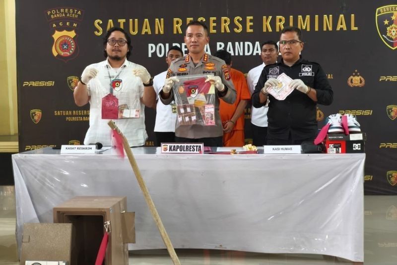 Polresta Banda Aceh Ungkap Pencurian Emas Ratusan Juta, Pelaku Mantan Karyawan Korban