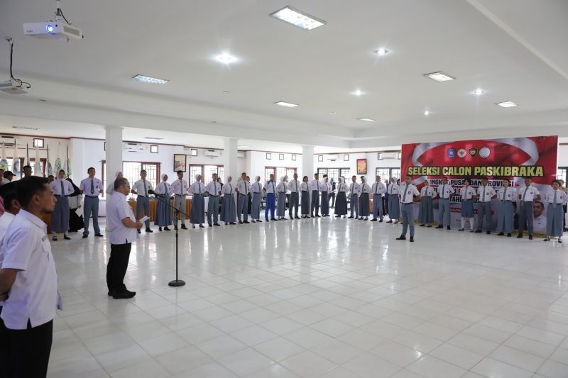56 Siswa Babel Ikuti Seleksi Paskibraka 2025, 30 Terpilih Wakili Provinsi