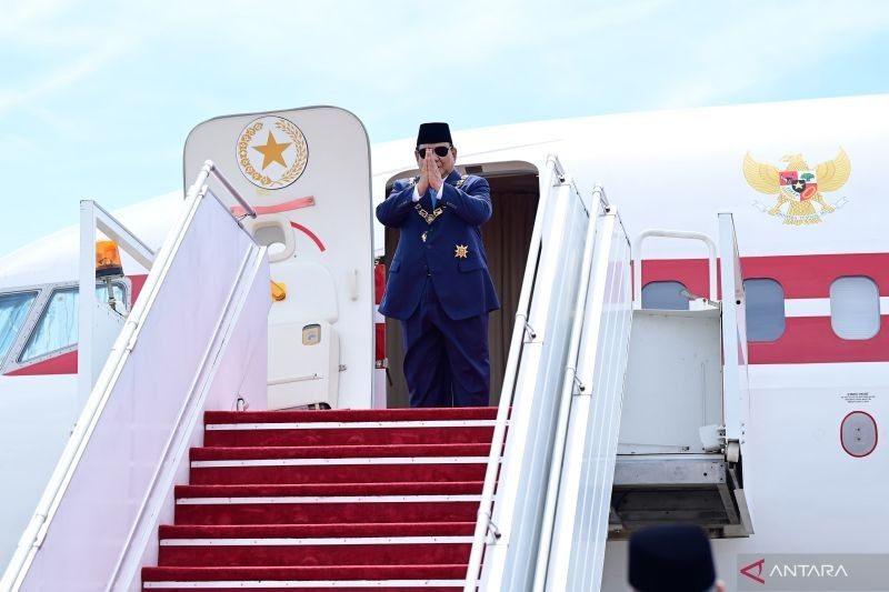 Presiden Prabowo Kembali ke Jakarta Usai Kunjungan Kenegaraan di Brunei