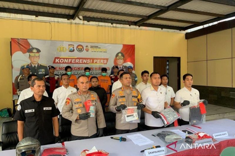 Jambret di Sidoarjo Tewaskan Korban, Lima Pelaku Ditangkap!