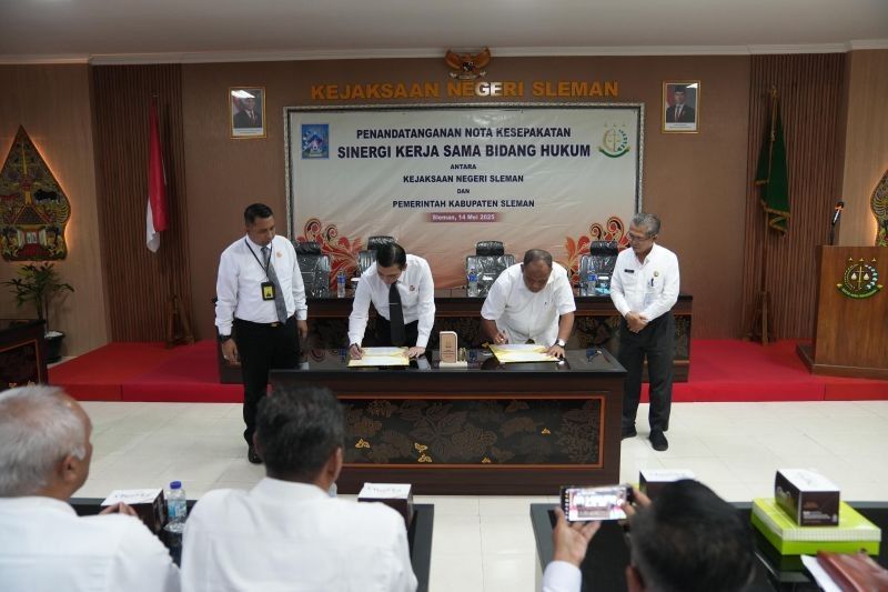 Pemkab Sleman dan Kejari Jalin Kerja Sama Tingkatkan Pelayanan Hukum