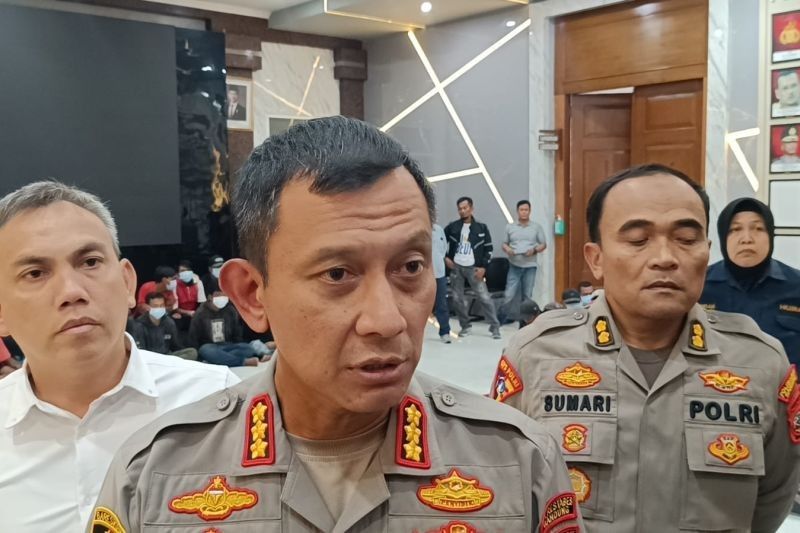 75 Preman Ditangkap di Bandung, Polrestabes Berkomitmen Berantas Premanisme