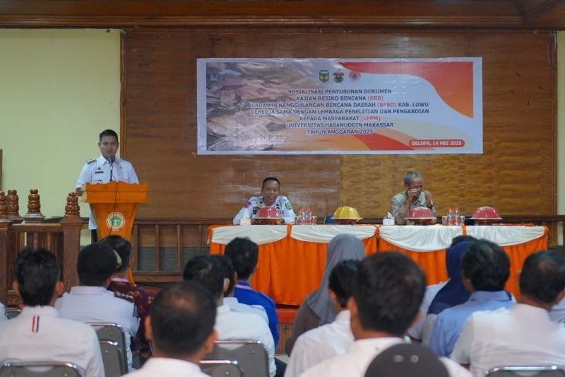 Pemkab Luwu Prioritaskan Kajian Risiko Bencana untuk Mitigasi Bencana Alam